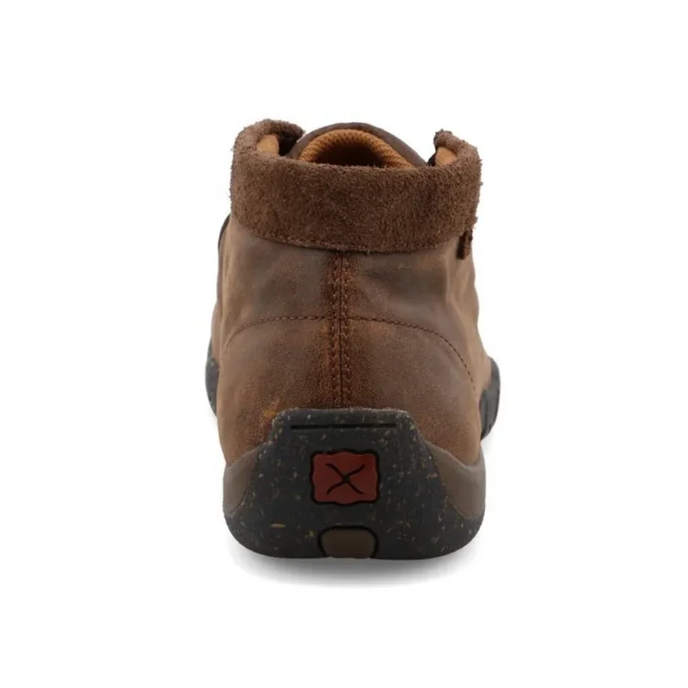 Twisted X (WIDE) Chocolate Chukka Boots Driving Mocs (New in Box) - Picture 6 of 6